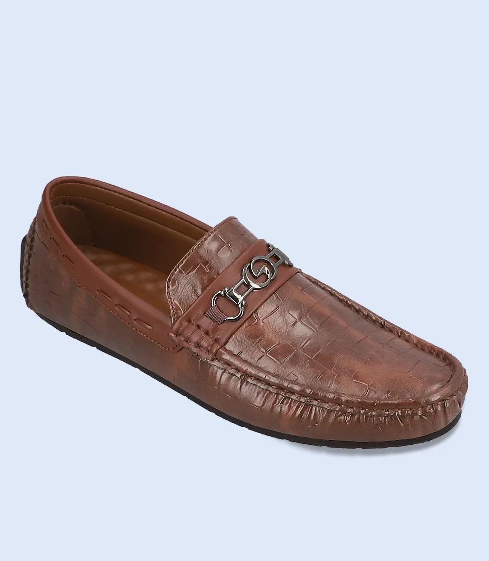BM6712-BROWN-Men Loafer