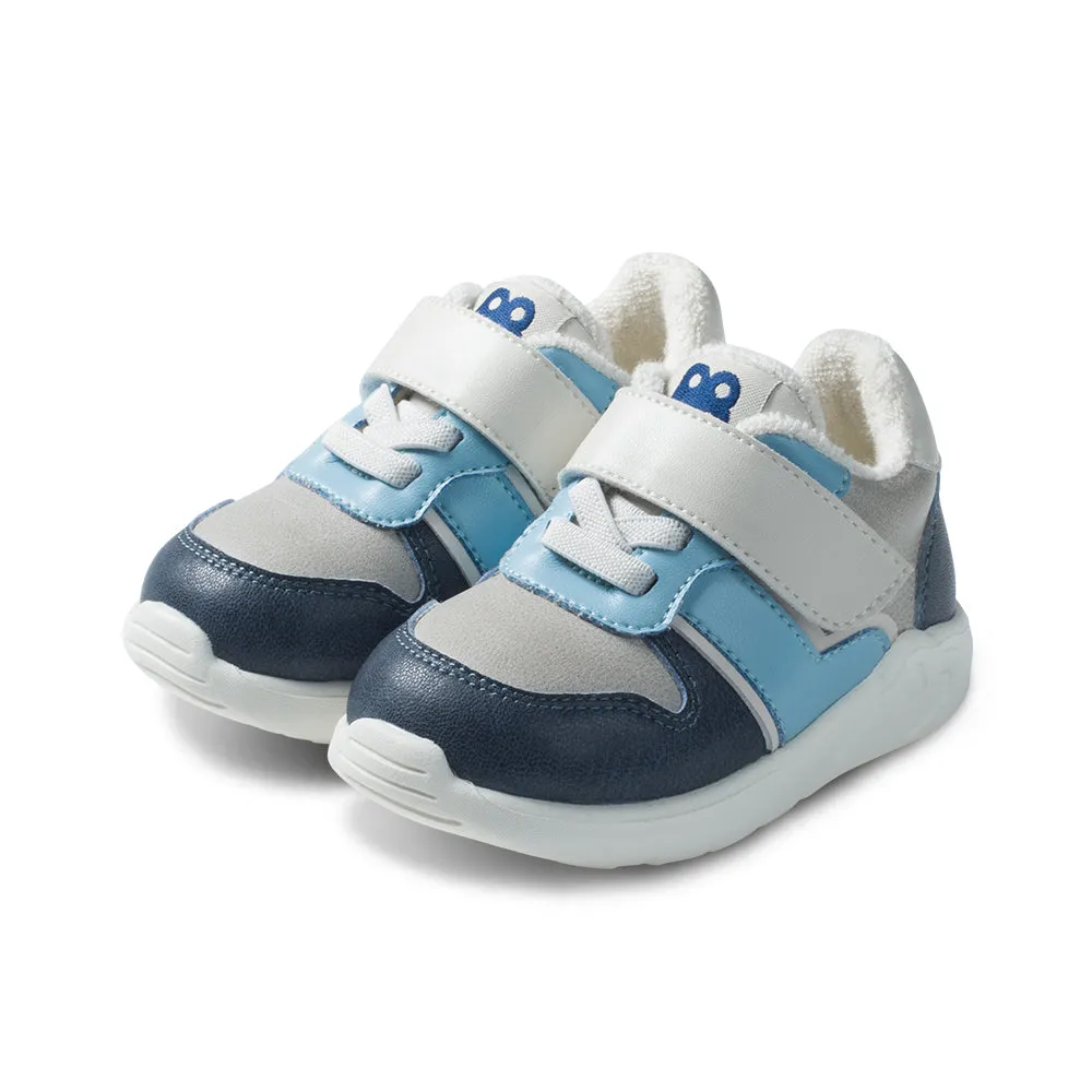Innocently Soft Sole Non-Slip Pre-walker Blue Baby Sneakers